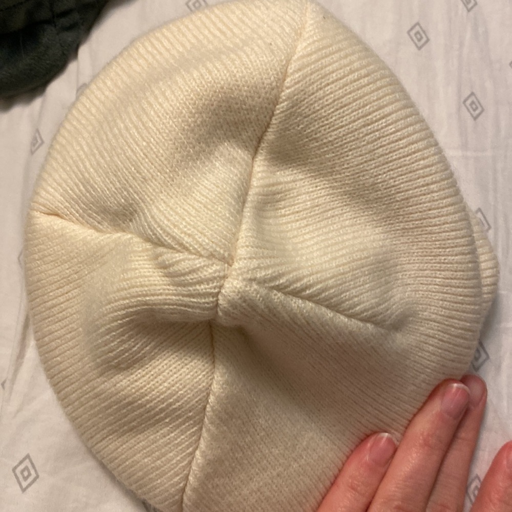 Talula Cream Beanie - Picture 4 of 4